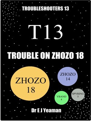 cover image of Trouble on Zhozo 18 (Troubleshooters 13)